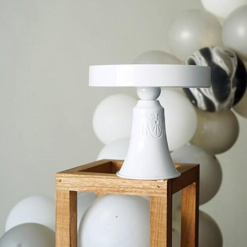 High Feet White Wedding Cake Stands Baking Tools Cupcakes Decoration Stands for Birthday Party Supplies Bakeware Fondant Tray