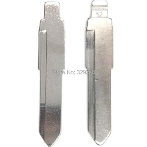 10pcs/lot Car Flid Folding NO.52 Key Blank Replacement for Suzuki Swift Replacement Uncut Blade Car-styling