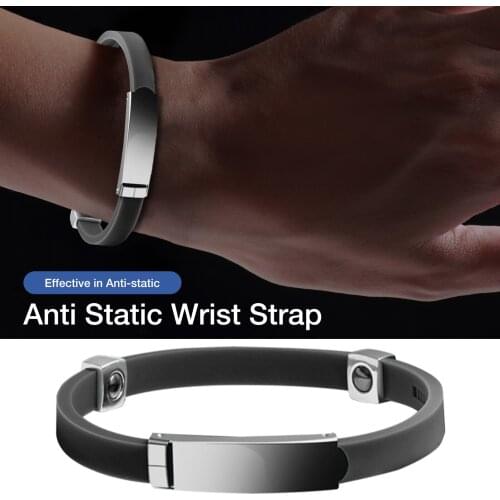 Anti Static Wrist Strap Band Cordless Adjustable Anti Static Band Bluetooth Multi-functional Smart Health Electrostatic Bracelet