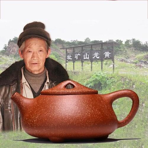 Tea set Recommended manufacturers selling ore dragon blood sandstone pot of tea set gift custom teapot Free shipping