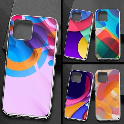 Geometric art Phone Case for iPhone 11 12 pro XS MAX Mini 8 7 6 6S Plus X 5S SE 2020 XR