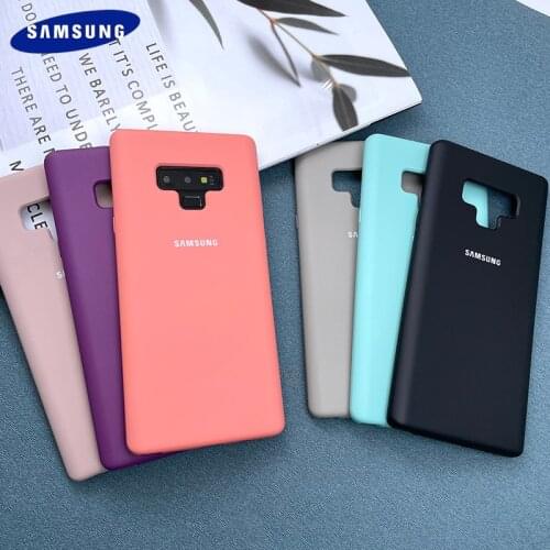 Samsung Galaxy Note9 Liquid Silicone Case Silky Soft-Touch Shell NOTE 9 TPU Full Protecti Cover