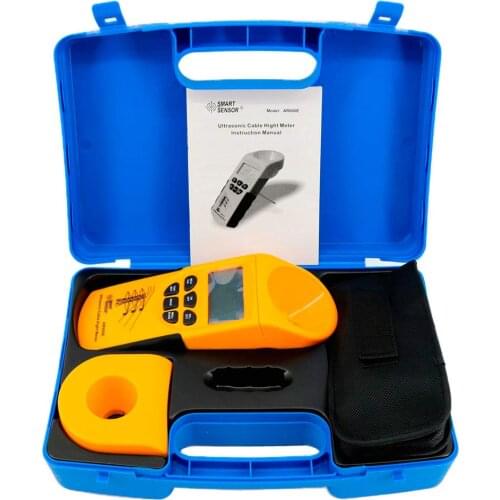 Digital Handheld Ultrasonic Cable Height Meter Tester AR600E 3-23m Height Measuring Instruments