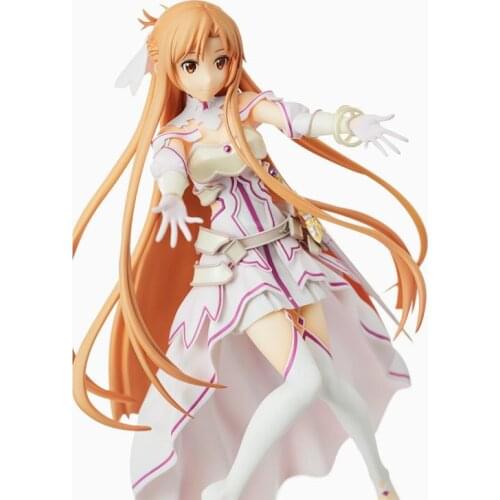 Cuteanime 100% Original Sega Sword Art Online Asuna ESPRESTO Figure PVC Action Model Toys Anime Girl Figure