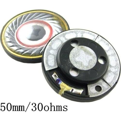 50mm speaker unit 30ohms HD diaphragm/Composite diaphragm 2pcs
