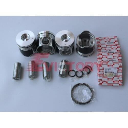 For ISUZU 4HE1T 4HE1-T crankshaft conrod + overhaul kit piston ring gasket