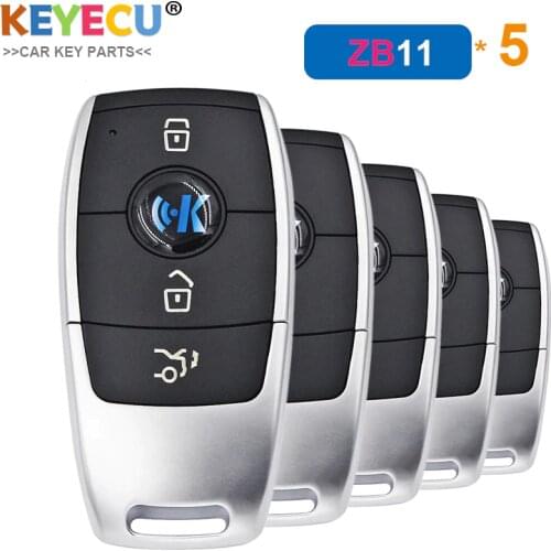 KEYDIY 5Pcs/lot Universal Smart Key ZB11 for KD-X2 KD900 Mini KD Car Key Remote Replacement Fit More than 2000 Models