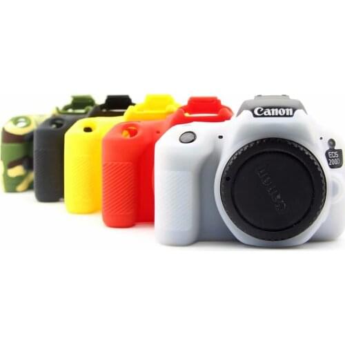Camera Soft Silicone Rubber Skin Case 5C for Canon Eos SL2 SL3 200D 250D