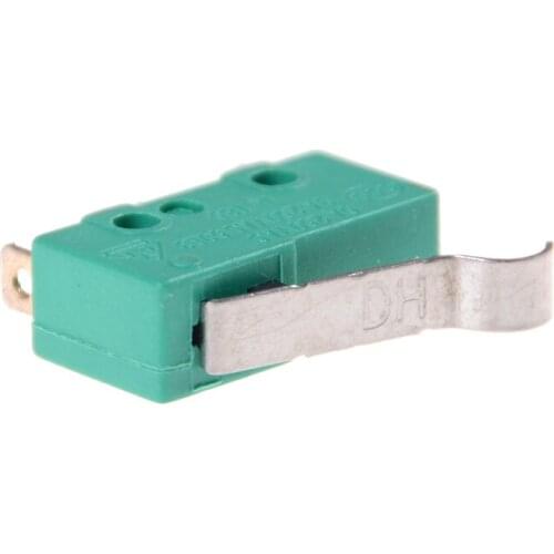 2018 New 5pcs 3 Pins Micro Touch Switches NO+NC 5A 125VAC 250VAC Mini Limit Switch Micro Switch Microswitches With Hinge Lever