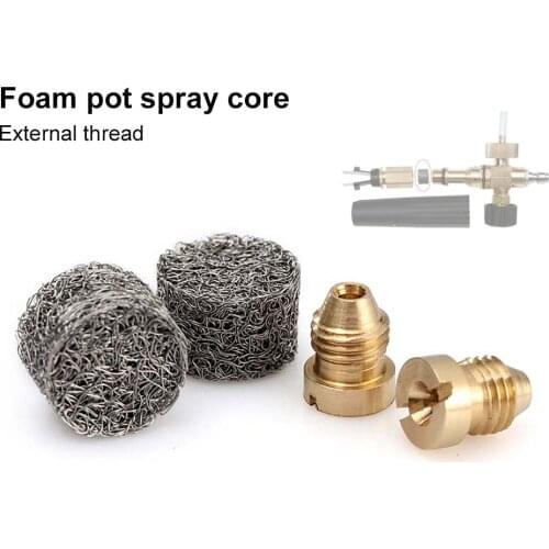 Foam Gun Cannon Orifice Nozzle Tip Mesh Filter Car Pressure Washer Foam Generator Nozzle for Karcher Foam Nozzle Snow Foam Lance