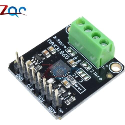 MAX31865 SPI PT100/PT1000 RTD-to-Digital Converter Board Temperature Thermocouple Sensor Amplifier Module For Arduino 3.3V/5V