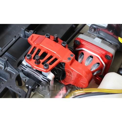 Rc Buggy Truck Chassis Differential Gear CNC Metal Cover For 1/5 Scale Remote Control Car LOSI 5T 5IVE-T MINI WRC Nitro Car Part