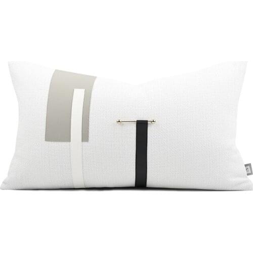 Nodic Solid White Grey Black Cushion Cover Set Decorative Living Room Cojines Sofa Pillow Cover Home Decor 45x45cm/30x50cm