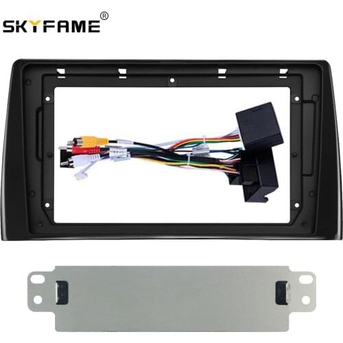 SKYFAME Car Frame Cable Canbus For PEUGEOT 308 2016-2018 Screen Dask Kit Fascia Frame