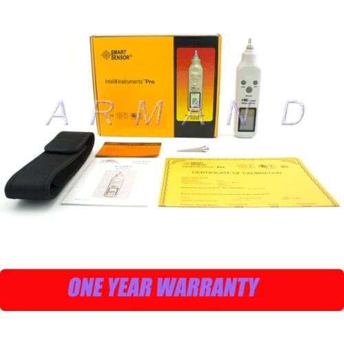 Smart Sensor AS63D Pen Type Vibration Meter Analyzer Vibrometer Tester Acceleration Velocity Displacement