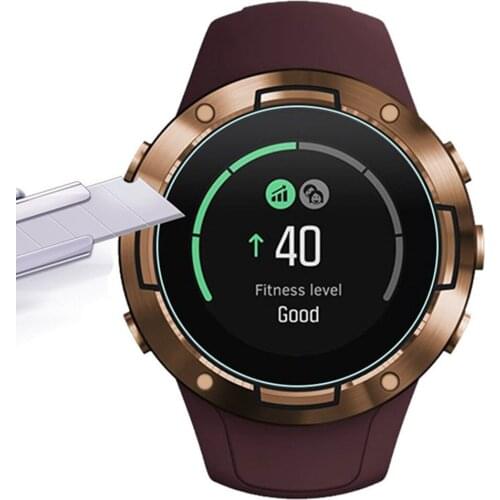 3PCS Tempered Glass Screen Protector For SUUNTO 5 Smart Watch Clear Ultra Film Watch Cover Screen Protectors Smart Accessories