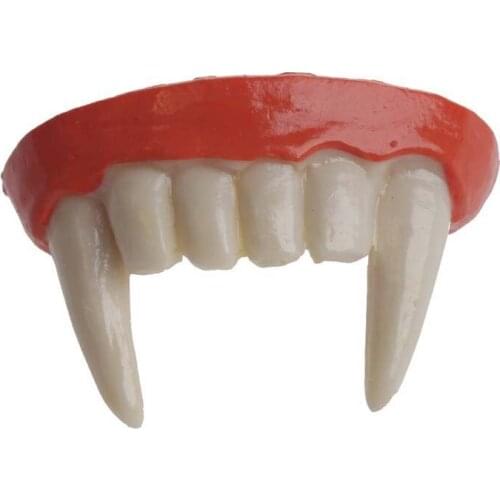 10 pcs/lot Halloween cosplay props vampire / zombie dentures teeth demon ghost canine teeth sets for adult /child performers