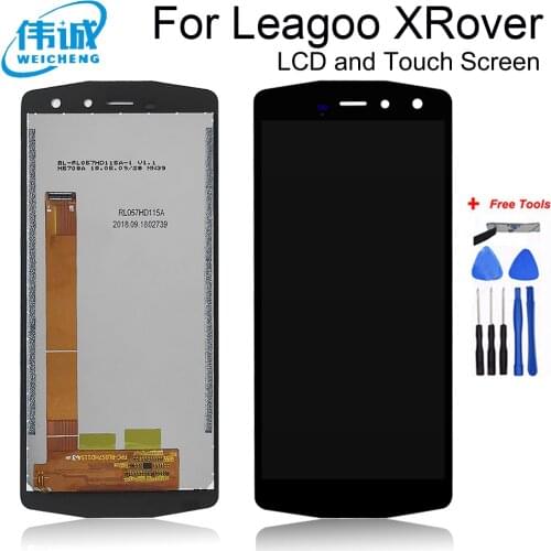 5.72''For Leagoo XRover LCD Display+Touch Screen Digitizer Assembly For Leagoo X Rover Repair Parts+Tools+Adhesive