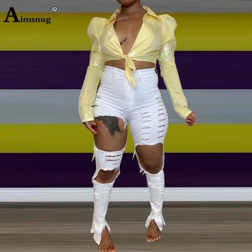 Женские рваные джинсы Aimsnug China At AliExpress