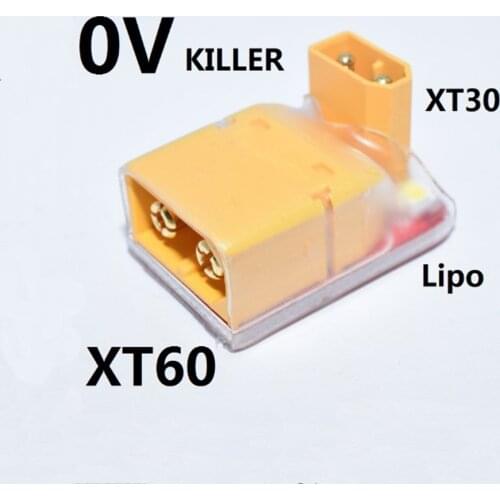 LIPO BATERRY 0V KILLER XT60 XT30 Plug Connector Discharger Electric for RC models