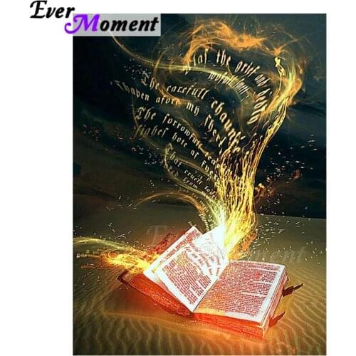 Ever Moment Diamond Painting Picture Of Rhinestone Book Full Square Drill Decoration For Home Diamond Embroidery ASF1462