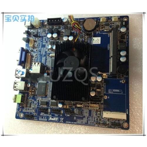 Second hand)Low-power industrial machine Desktop Board Atom d425 processor 12v power supply support msata