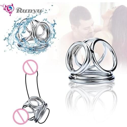 Private Man Nice Nipples on Penis 3 Male Ring Chastity Belt 23mm 32mm Cock Ring for Shaft New Ball Stretchers for Male