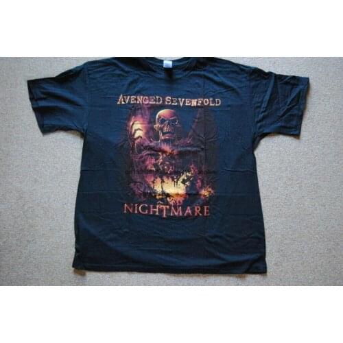 AVENGED SEVENFOLD NIGHTMARE INNER RAGE T SHIRT XL A7X OFFICIAL HAIL TO THE KING