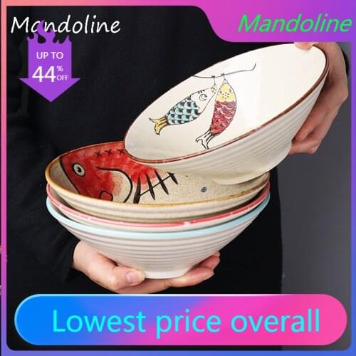 Mandoline Ceramic Kitchen Bowls
