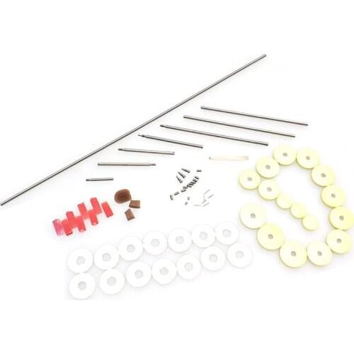 Flute Repair Parts Set Complete Tools Flute Sound Hole Mat Pad Roller Screws Reed Wind Instrument Repair Kit