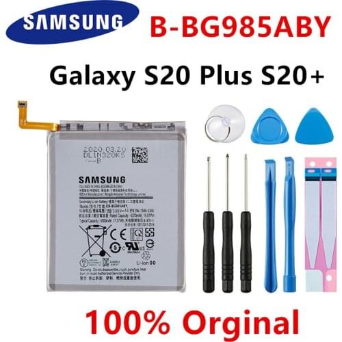 SAMSUNG Orginal EB-BG985ABY 4500mAh Replacement Battery For Samsung Galaxy S20 Plus S20Plus S20+ Mobile phone Batteries +Tools