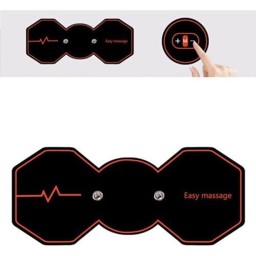 Portable Tens Machine Wireless Mini Massager Pad Back Neck Pain Relief Massaging Muscle Pain Relieves Fatigue 3V