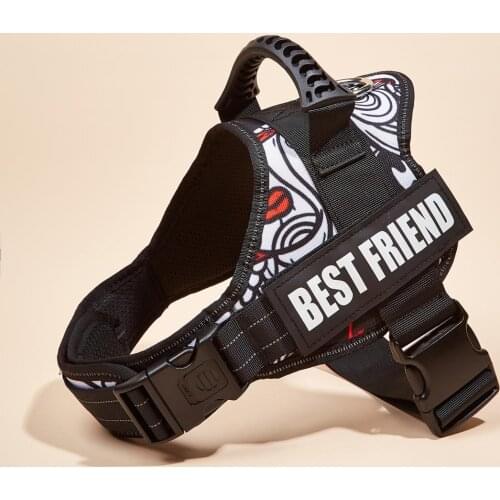 Dog Harness NO PULL Reflective Breathable Adjustable Pet Harness For Small large Dog Harness Vest With Easy Control