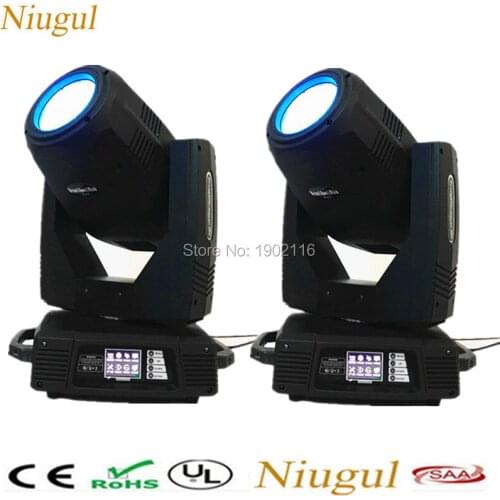 Niugul 2pcs/lot High Brightness 350W Beam Spot Wash 3in1 Moving Head Light Beam 350W Beam 17R Disco Nightclub DMX512 Stage Light
