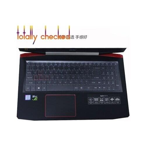 Keyboard Protective Cover skin Protector for 15.6" Acer Predator Helios VX5-591G VX15 VN7-593 AN515 RH317