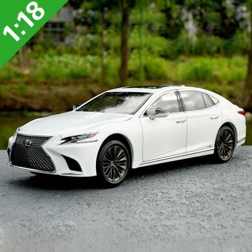 1:18 High Meticulous LEXUS LS500h LS500 Alloy Model Car Static Metal Model Vehicles With Original Box