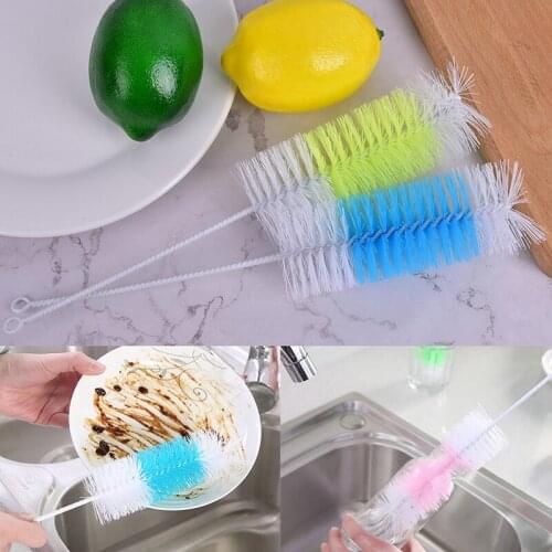 1 PC Home Kitchen Cleaning Brushes Kitchen Cleaning Tool Sponge Brush For Bottle Cup Glass Washing Cleaning Cleaner Tool Brush