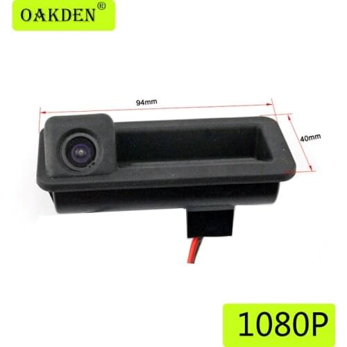 1080P AHD 170° Car Rear View Camera Trunk Handle For Land Rover Range Rover Freelander 2 FordFocus 2C 3C Sedan Cmax Mondeo
