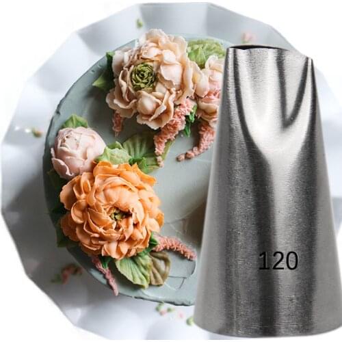 #120 Rose Petal Tips Pastry Nozzles For Confectionery Fondant Cake Decorating Tools Kitchen Gadgets Bakery Accessories для торта