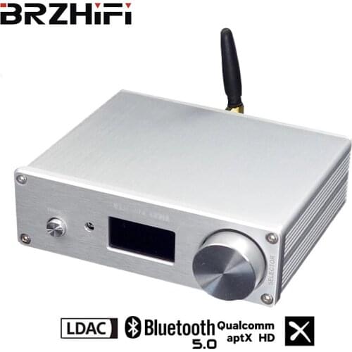 BRZHIFI SU9 DAC Dual ES9038Q2M Audio Decoder DSD512 Bluetooth 5.0 USB PCM32Bit 192KHz Support LDAC APTX HD Decoding RCA Output