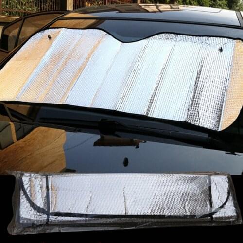 Car Sunshades UV Protection Curtain Car Sun Shade Film Windshield Visor Front Windshield Sunshade Cover Sun Shade UV Protection