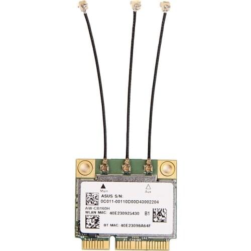 Free Shipping! 3pcs/lot IPEX MHF4 Female to IPEX Connector Male Pin Antenna For BCM94360CS BCM94360CS2 Intel 7260 8260 ME906E