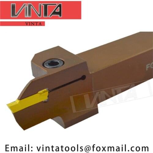 Free shipping FGHH325L double head outer diameter grooved cutter bar grooving inserts tool holder bar