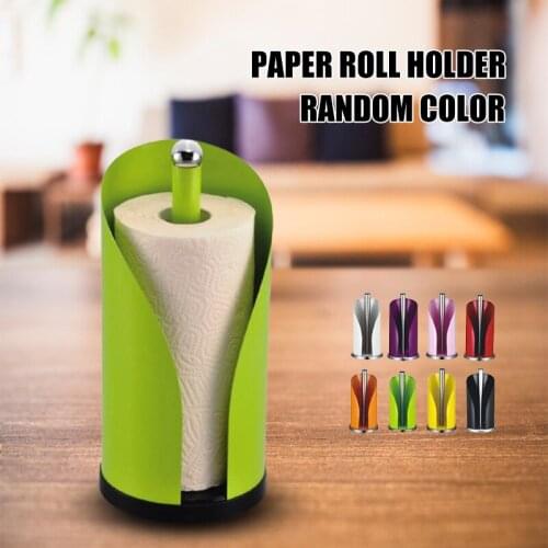 Roll Paper Holder Stainless Steel Kitchen Paper Towel Holder Durable and Safe Hotel Household Goods TN88