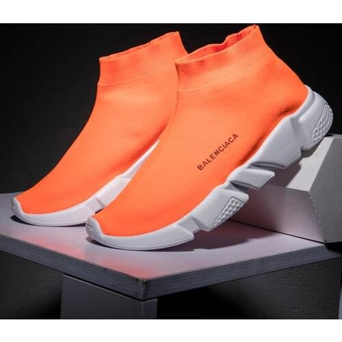 Sock Shoes Sneakers Fashion Casual Shoes Breathable Comfortable Walking Footwear Vulcanize Shoe Suitable for Men and Women