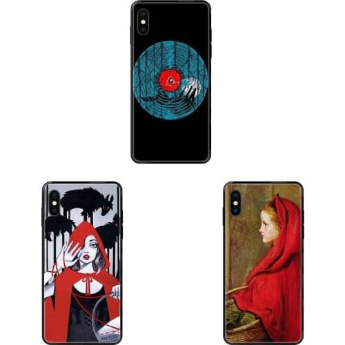 Little Red Riding Hood Wolf For Galaxy Note 4 8 9 10 20 Plus Pro J6 J7 J8 M30s M80s Ultra J600 J730 J810 Most Expensive Black