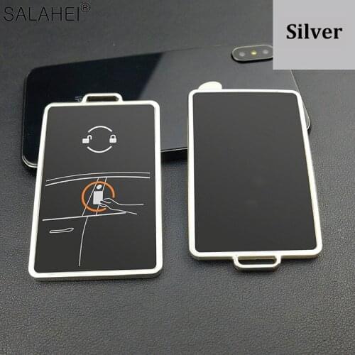 Soft TPU Car Key Case For Tesla Model 3 Key Case Model 3 Car Key Card Holder Protector Cover Model Three Card Holder Keychain