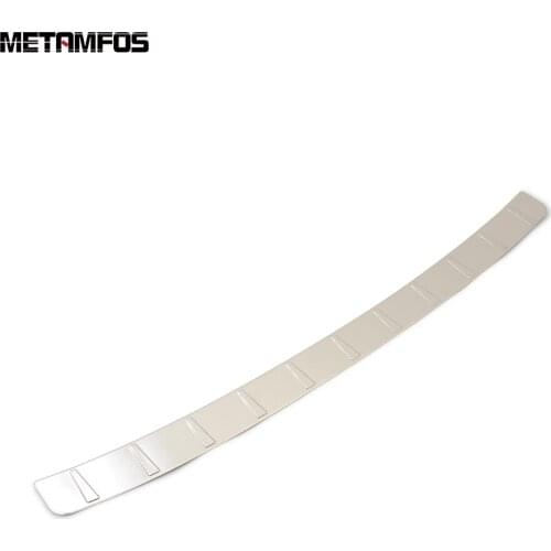 For Volvo XC60 XC 60 2018 2019 2020 Exterior Rear Bumper Foot Plate Tail Door Sill Scuff Guard Sticker Accessories Car Styling