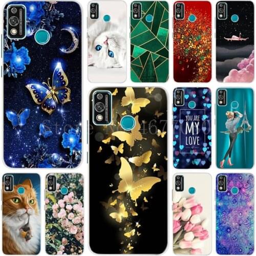 Painted Soft Silicone Case For Huawei Honor 9x Lite Case Huawei P40Lite Y7p 2020 Shockproof dustproof and drop-proof Phone Cover