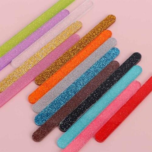 Ice Cream Sticks 10pcs Glitter Acrylic Popsicle Crafts DIY Handmade Making Crafts Baby Shower Kis Gift 11.3x1cm